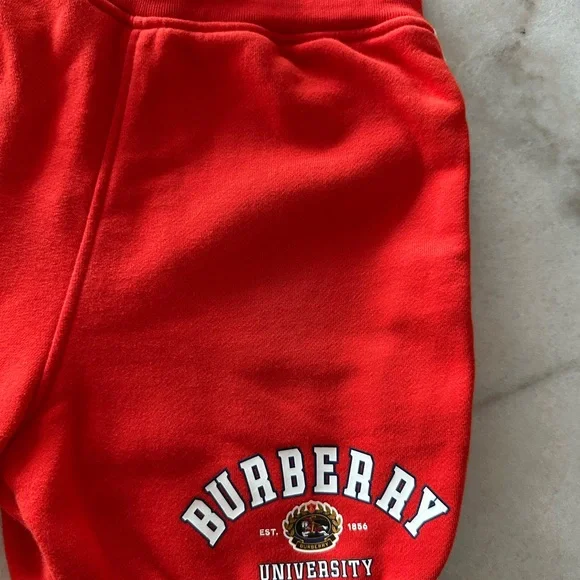 Burberry Red Kids Matching Set - Picture 6 of 8